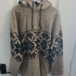 Polo Ralph Lauren Tan Patterned Crewneck Sweater